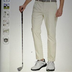 Malereg  performance Elegant Men's Beige Pants. 🆕